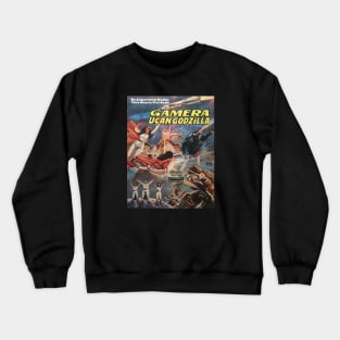 Turkish Gamera vs Godzilla poster Crewneck Sweatshirt